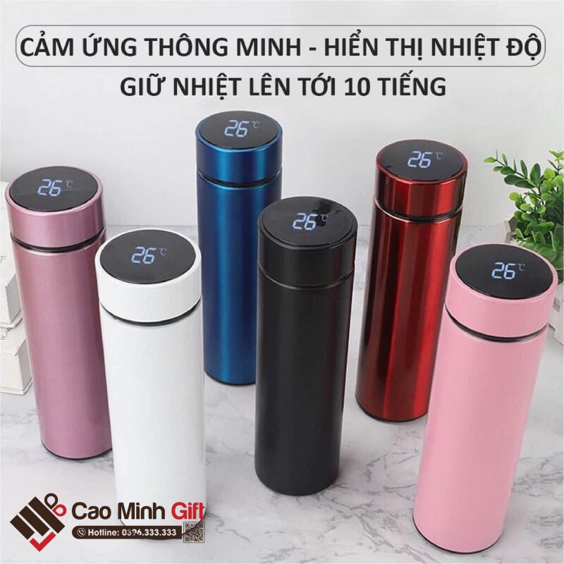 Đến ngay Cao Minh, chọn quà cho bình giữ nhiệt in logo sang - xịn - mịn cho doanh nghiệp