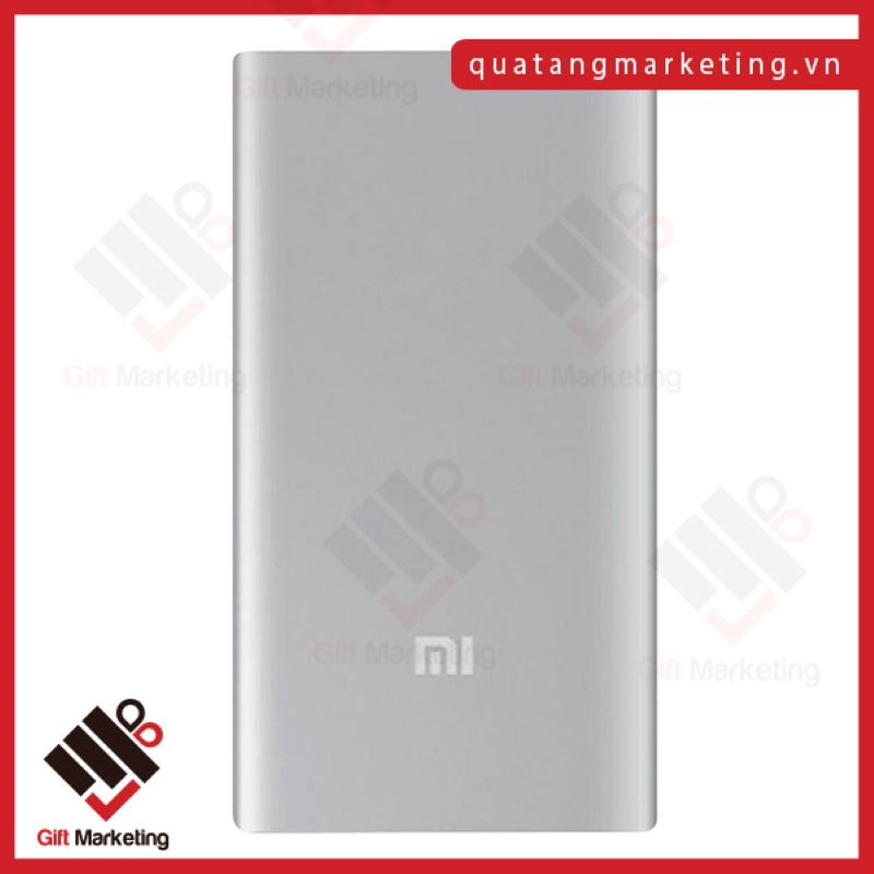 Sạc dự phòng in logo Xiaomi - Sạc thả ga 