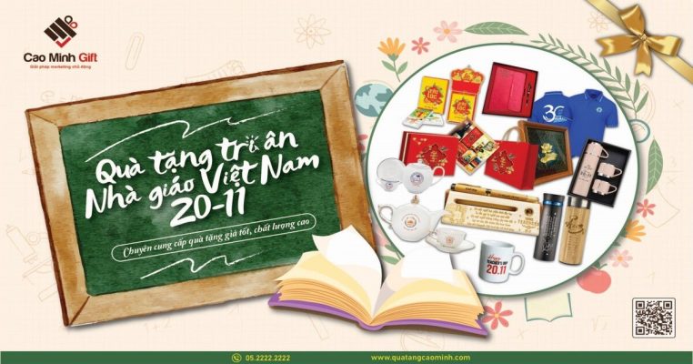 Gợi ý những món quà tặng tri ân dành cho giáo viên nhân ngày 20/11