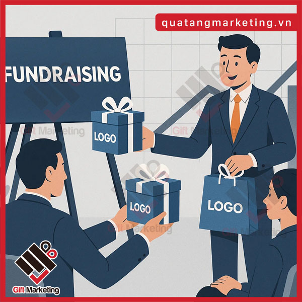 Chiến lược thu hút vốn đầu tư bằng quà tặng in logo