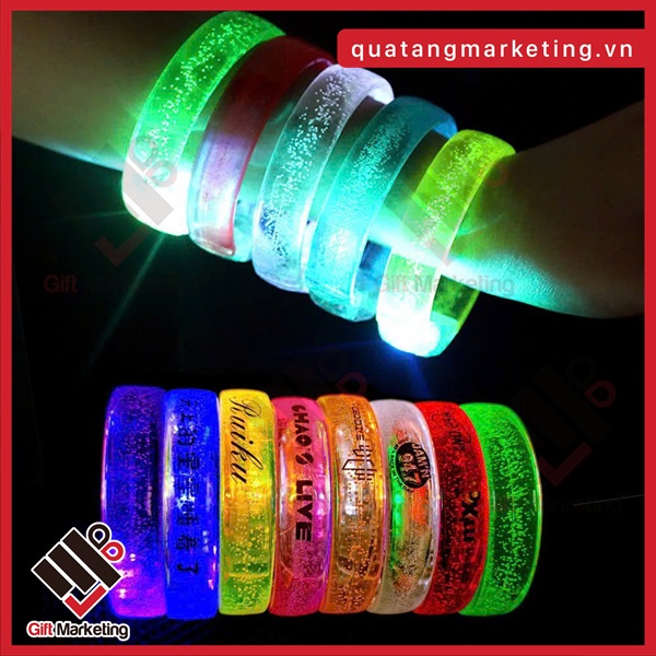 Cao Minh gift - Chuyên cung cấp vòng tay có đèn led theo yêu cầu số lượng lớn giá tốt