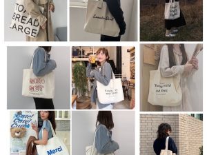 Túi tote phong cách vintage