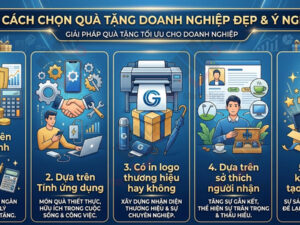Bật mí cho bạn 5 cách chọn quà tặng doanh nghiệp đẹp, ý nghĩa