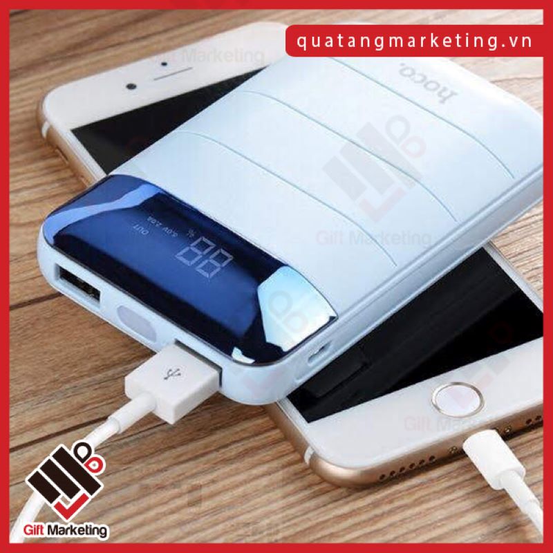 Chọn quà tặng sạc dự phòng in logo dựa vào dung lượng pin