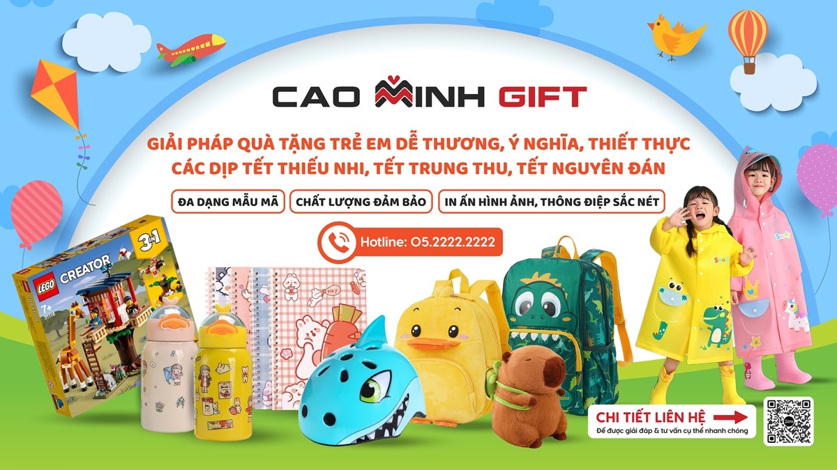 Top 3 quà tặng trẻ em in logo được ưa chuộng nhất hiện nay
