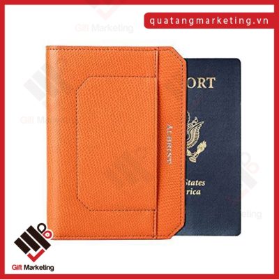 Bao da hộ chiếu - Quà tặng doanh nghiệp bằng da nhỏ gọn và sang trọng
