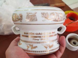 Trống đồng để bàn lưu niệm - Quà tặng cho đại lý, nhà phân phối tuyệt vời