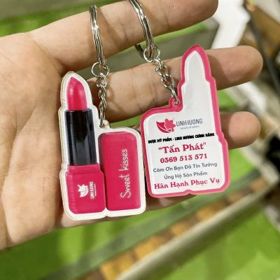 Móc khóa logo thương hiệu, quà tặng ý nghĩa dành cho khách hàng