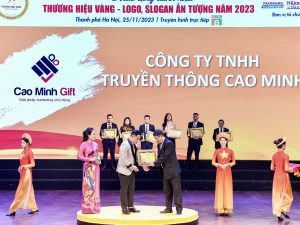 Nỗ lực cống hiến, Cao Minh được vinh danh đạt Thương hiệu Vàng 2023
