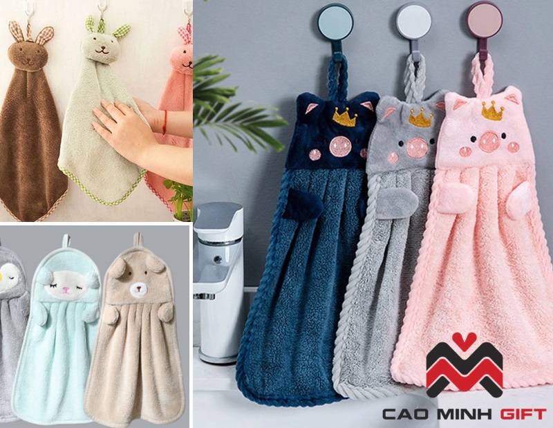 Khăn lau tay nhà bếp mềm mịn, dễ thương