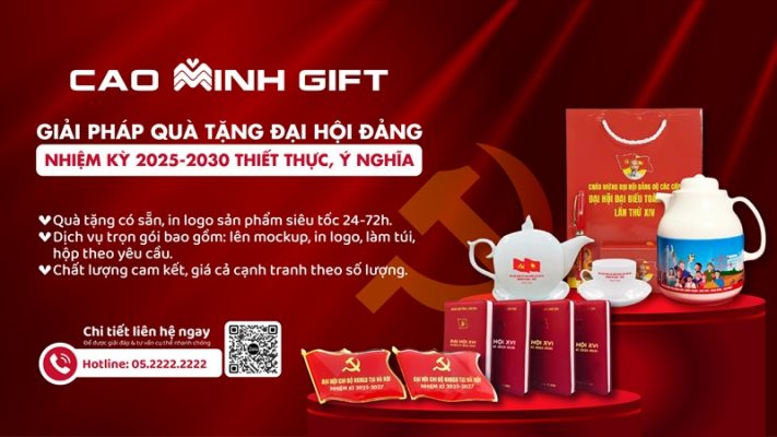 Quà tặng đại hội chi bộ – lựa chọn tinh tế, nâng tầm ý nghĩa