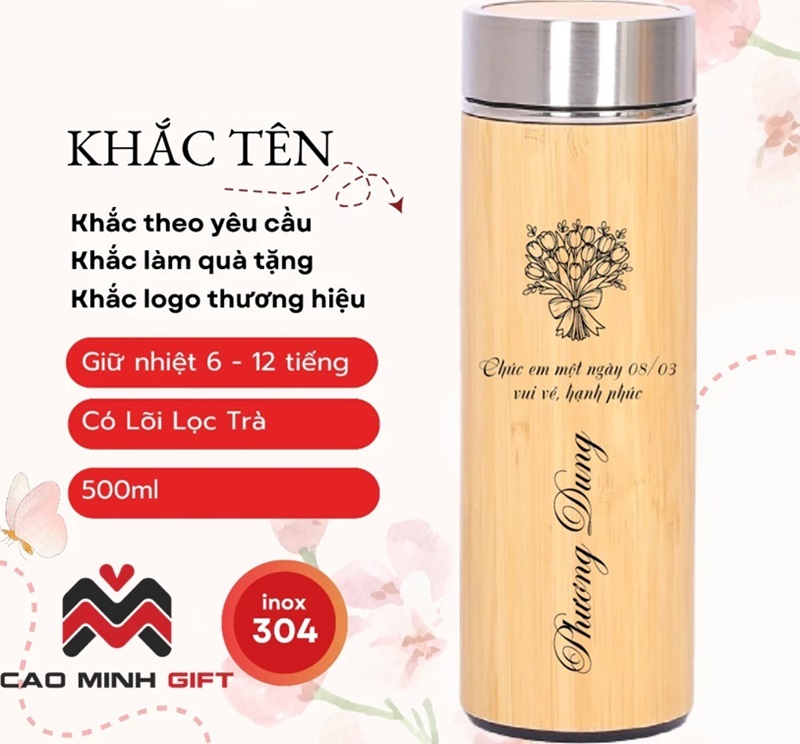 3 lý do khiến bình giữ nhiệt vỏ tre được các doanh nghiệp ưa chuộng