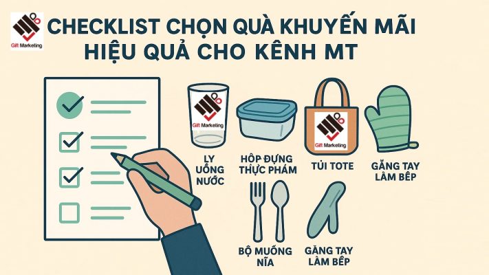 Checklist chọn quà khuyến mãi hiệu quả cho kênh MT (Modern Trade)