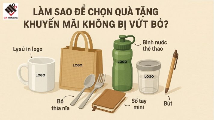 Làm sao để chọn quà tặng khuyến mãi không bị vứt bỏ?