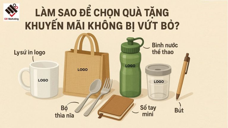Làm sao để chọn quà tặng khuyến mãi không bị vứt bỏ?