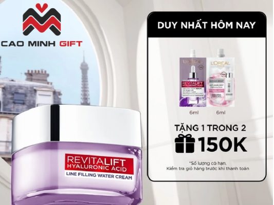 quà tặng khuyến mãi phổ biến của thương hiệu mỹ phẩm L'oréal