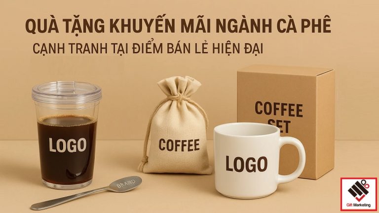 Quà tặng khuyến mãi ngành cà phê – Cạnh tranh tại điểm bán lẻ hiện đại
