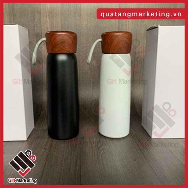 Cao Minh gift - Chuyên cung cấp bình giữ nhiệt nắp gỗ in ấn logo, hình ảnh, thông điệp theo yêu cầu làm quà tặng doanh nghiệp