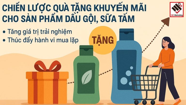Tư vấn chiến lược quà tặng khuyến mãi cho ngành hàng chăm sóc cá nhân