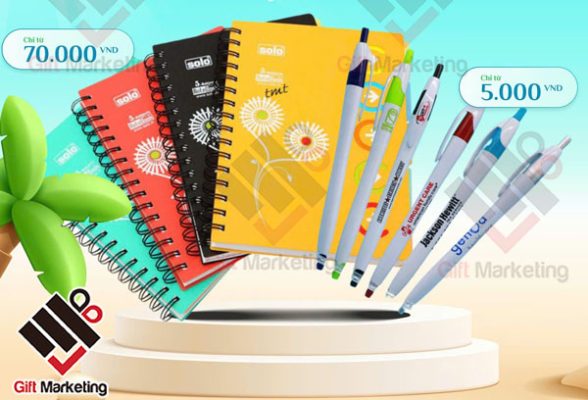 Combo quà tặng sổ bút giá rẻ chỉ từ 75k