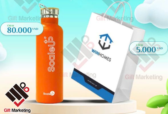 Combo túi đựng quà và bình giữ nhiệt giá rẻ chỉ từ 85k