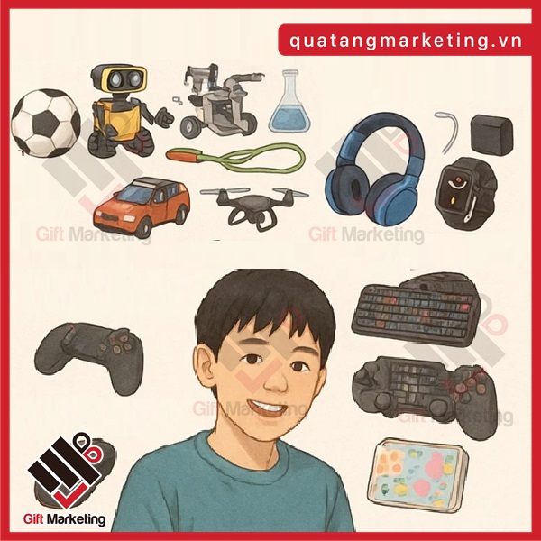 Cao Minh gift gợi ý Quà 1-6 cho bé 13 tuổi là nam