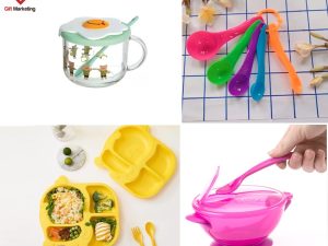 Muỗng đo lường hoặc bộ bát ăn dặm nhỏ – Quà tặng khuyến mãi cháo ăn liền tiện lợi cho mẹ và bé
