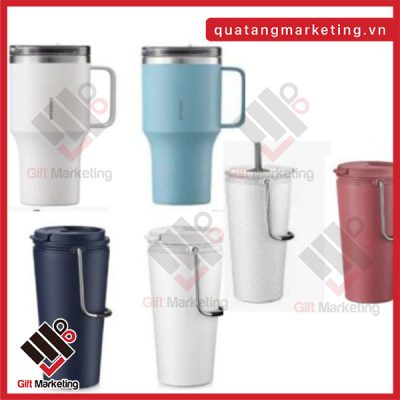 Bình giữ nhiệt LocknLock pastel nắp bật