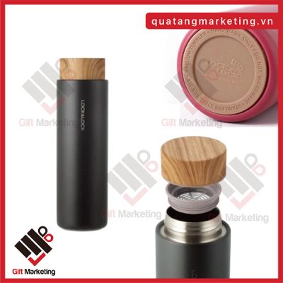 Bình giữ nhiệt nắp gỗ LocknLock 400ml