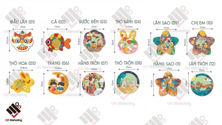 Toplist các mẫu đèn Trung thu đẹp và HOT nhất mùa trăng Rằm 2025