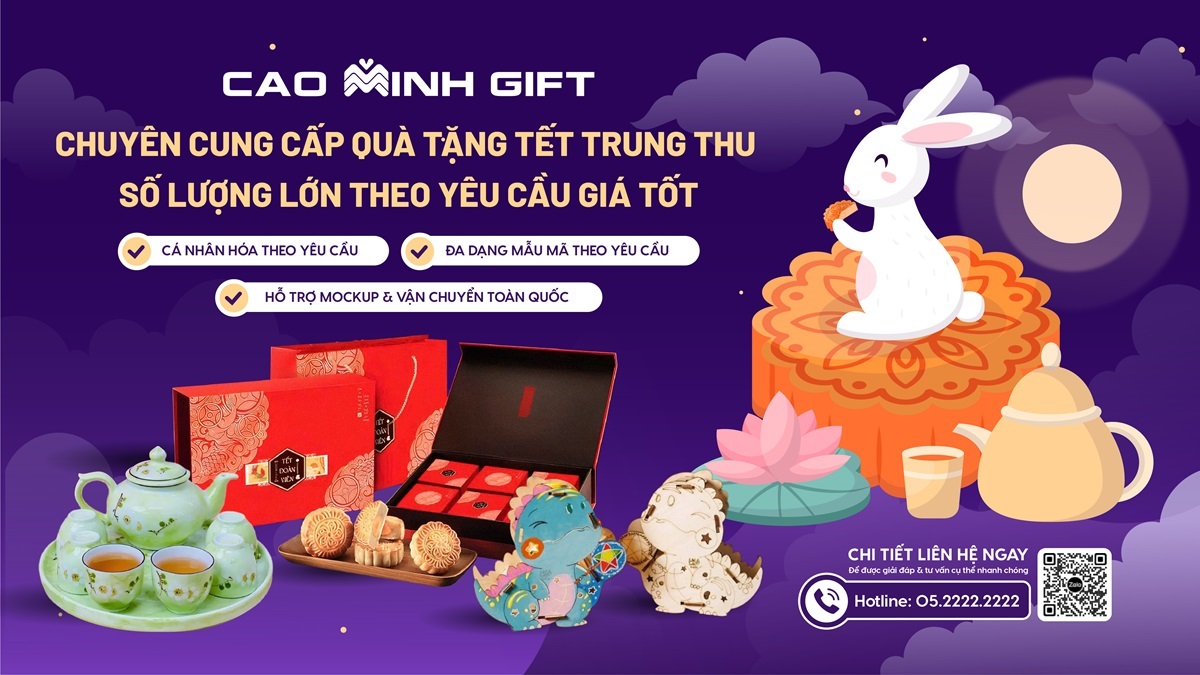 Các loại bánh trung thu 2025 được cung cấp bởi Cao Minh gift