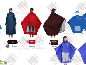 Áo mưa in logo doanh nghiệp: Giải pháp marketing bền vững, giá tốt
