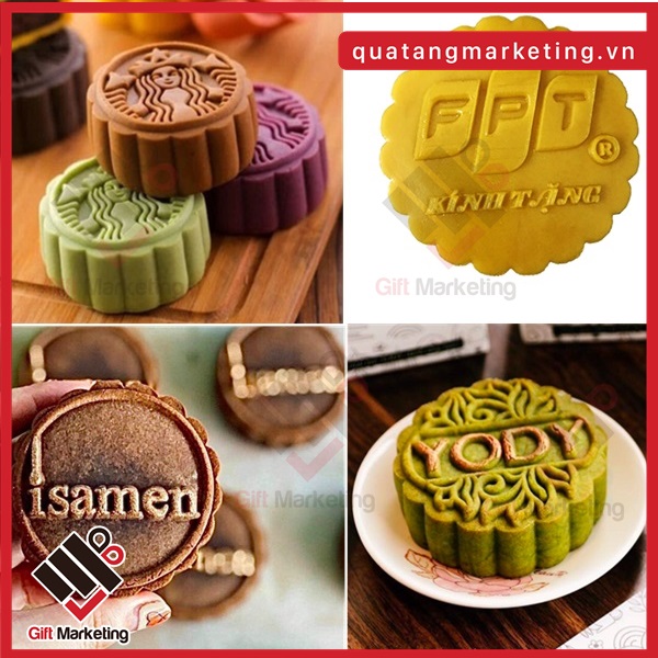 Đặt bánh trung thu in logo theo yêu cầu tại Cao Minh gift số lượng lớn có giá tốt