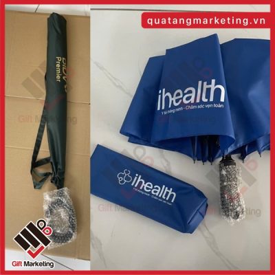 Dù gấp ngược có móc và dù gấp 3 tự động 2 chiều đang là 2 trong số các loại dù quảng cáo cầm tay được ưa chuộng nhất 2025 tại Quatangmarketing.vn