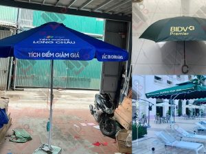 Dù quảng cáo – Vật phẩm POSM ngoài trời tăng nhận diện thương hiệu hiệu quả