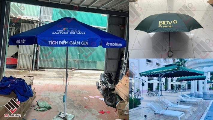 Dù quảng cáo – Vật phẩm POSM ngoài trời tăng nhận diện thương hiệu hiệu quả