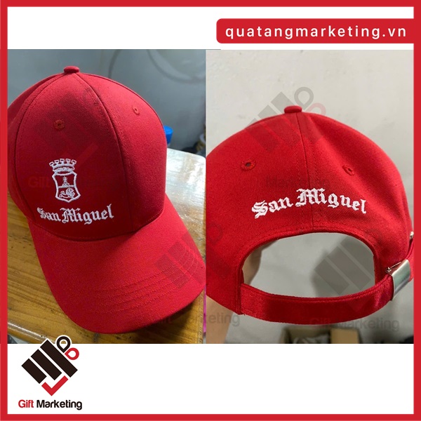 Cao Minh gift - Địa chỉ sản xuất và cung cấp mũ lưỡi trai in logo theo yêu cầu số lượng lớn, giá tốt làm quà tặng doanh nghiệp