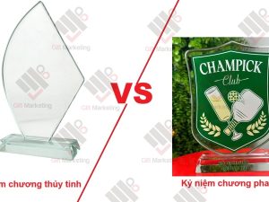 Phân biệt kỷ niệm chương thủy tinh và pha lê – chọn loại nào cho đúng?