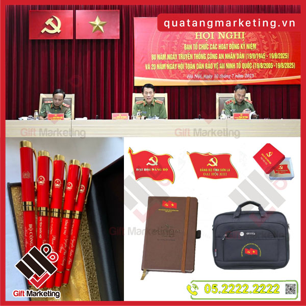 Quà tặng Cách mạng tháng 8 thành công và ngày truyền thống công an nhân dân Việt Nam 19/8