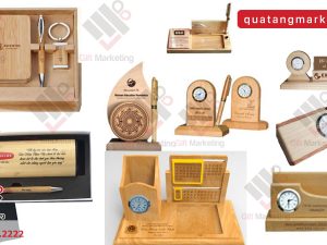 TOP 5 set bút gỗ khắc tên quà tặng bán chạy nhất Cao Minh gift 2025