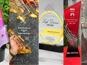 5 mẫu cúp kỷ niệm chương được đặt nhiều nhất trong năm 2025