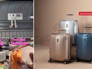 Review vali Samsonite quà tặng tất tần tật từ A-Z
