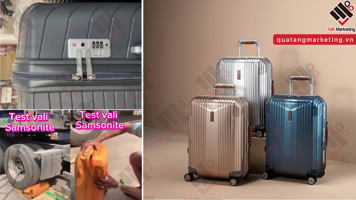 Review vali Samsonite quà tặng tất tần tật từ A-Z