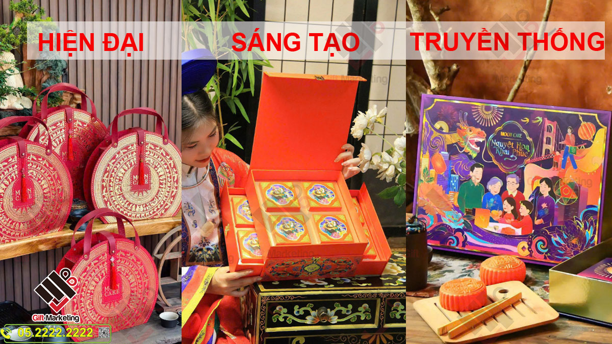 Hộp quà Trung thu: Doanh nghiệp nên chọn loại hiện đại, truyền thống hay sáng tạo?