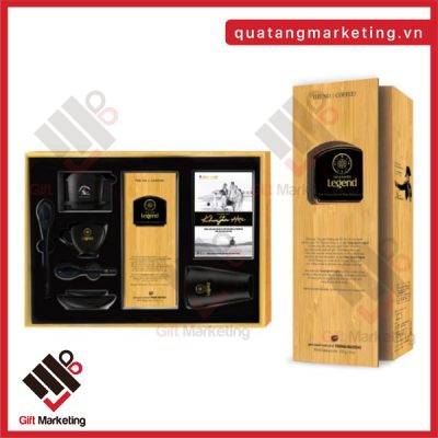 Hộp quà cao cấp cà phê Chồn Legendee Trung Nguyên