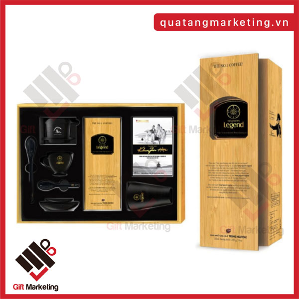Hộp quà cao cấp cà phê Chồn Legendee Trung Nguyên