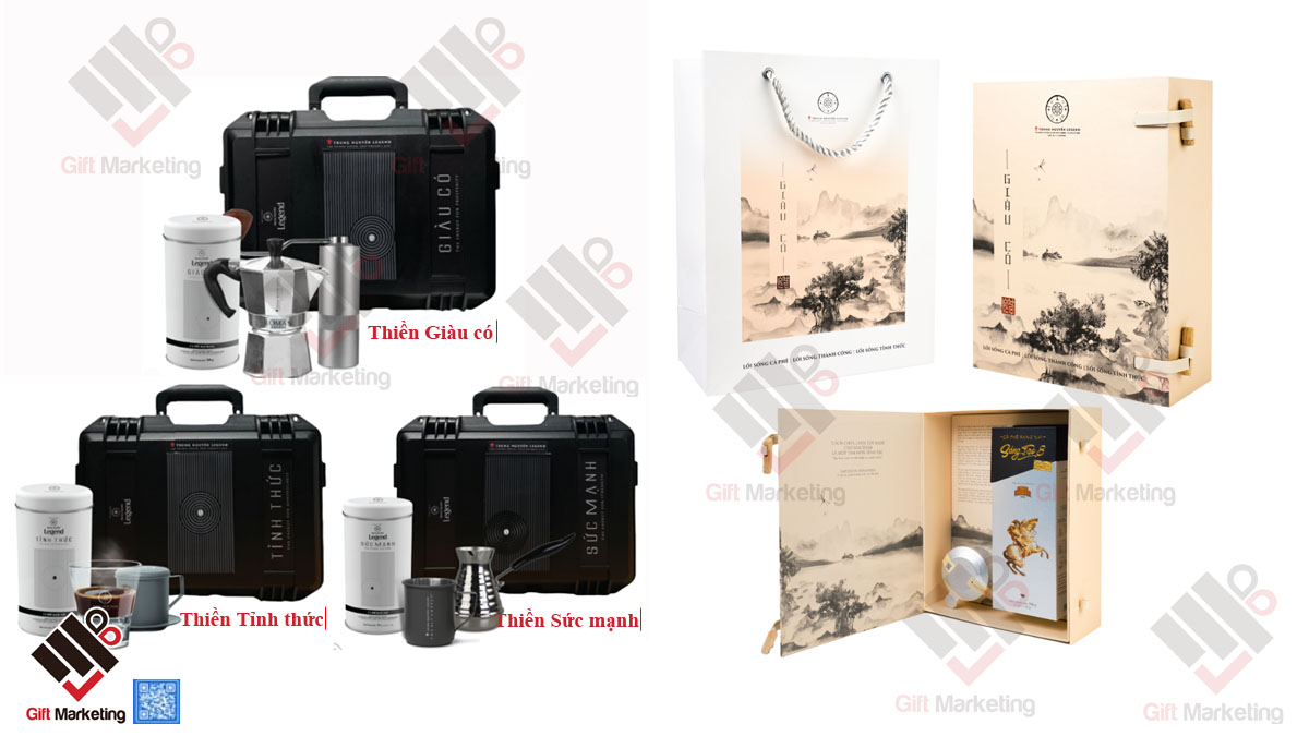 Set quà tặng cafe Trung Nguyên – lựa chọn tinh tế cho doanh nghiệp và người yêu cà phê