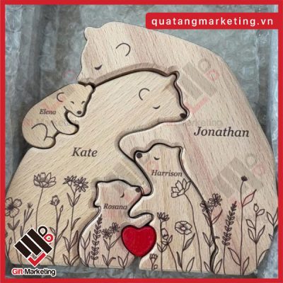 Tranh ghép hình bằng gỗ - Quà tặng cho trẻ ý nghĩa