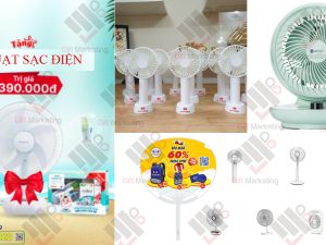 Top 6 quạt cầm tay – quà tặng quảng cáo “mát lòng” doanh nghiệp mùa nóng