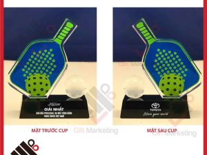 Cúp Pickleball mẫu 1